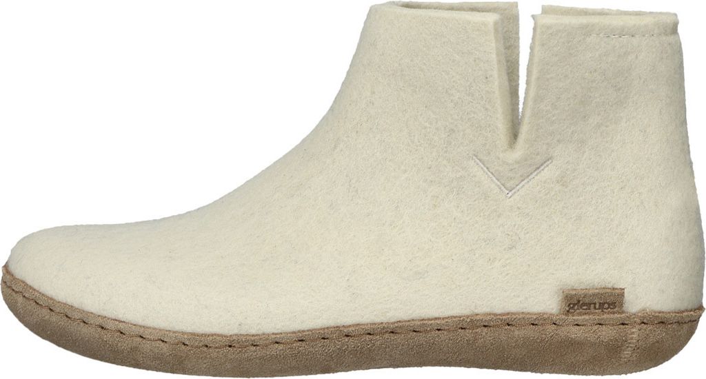 glerups Ledersohle Boots Natürliches Material, Schützt vor Geruch, Bequem und weich