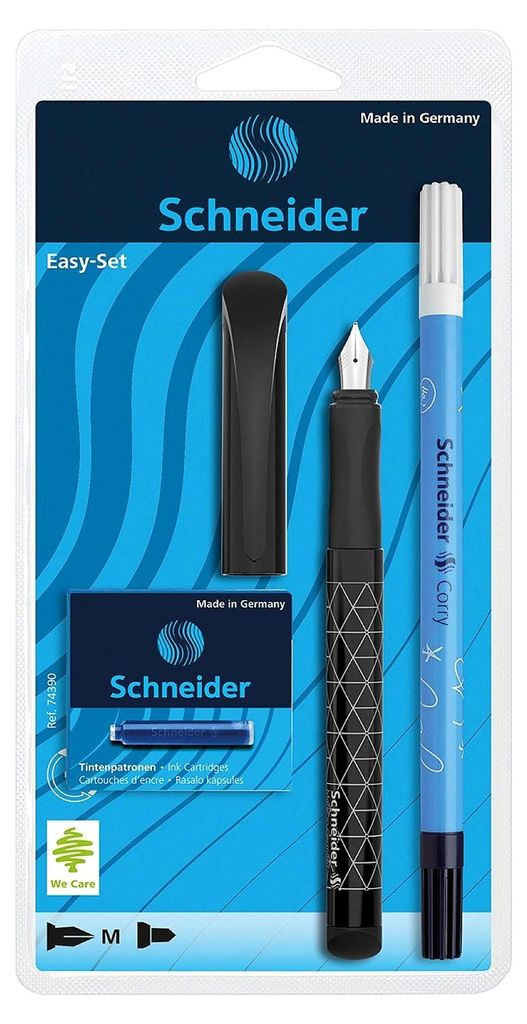 Schneider Easy-Set,1x Füller 1x TL Corry 6x Tintenpatronen, Produktbild 
