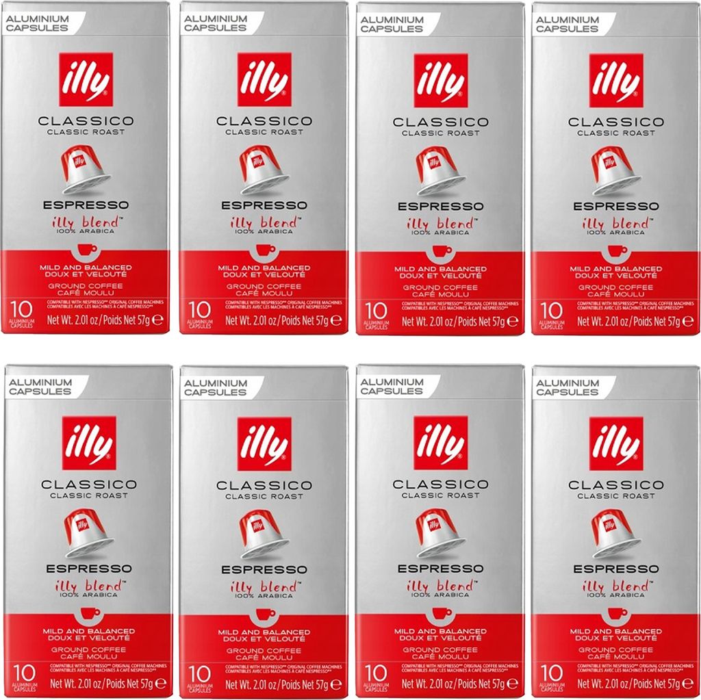 Illy Classico Kapseln, 80 Stück
