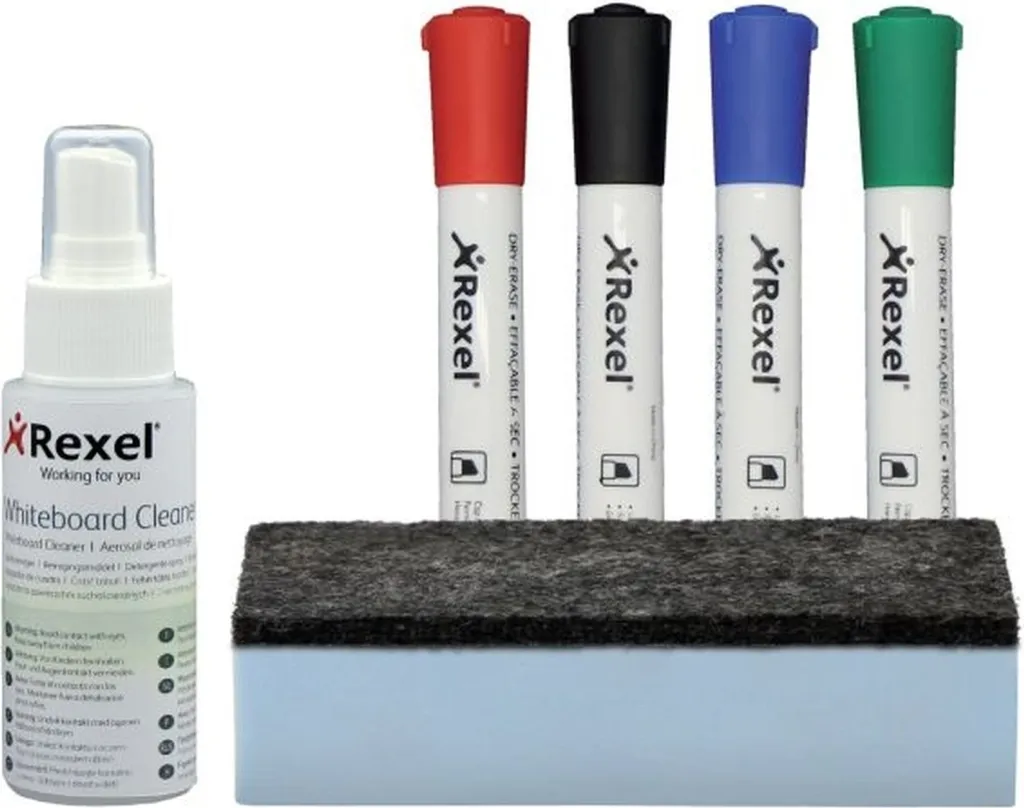 Kit de démarrage pour tableaux blancs 6 pièces complet pour bureau