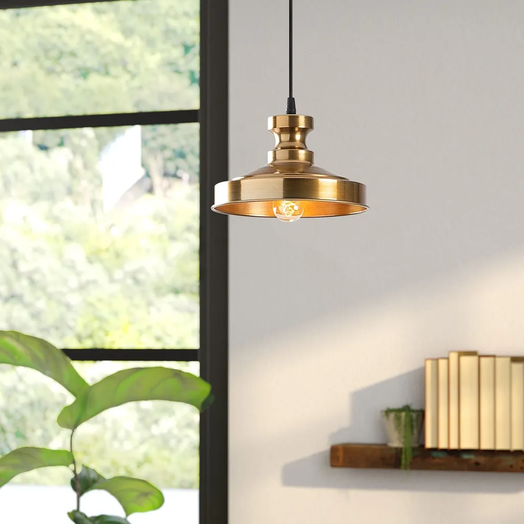 Offerta Lampadario Metallo Oro Opviq Berceste | Vintage 109cm E27