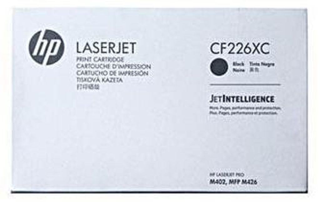 HP CF226JC High-Yield Black Toner Cartridge - Genuine For LaserJet Pro M402 M426 Series
