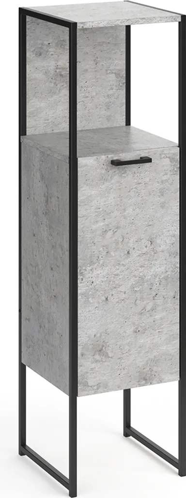 Meuble salle de bain anti-humidité Vicco Fyrk Béton 120cm - Finis les rangements encombrés