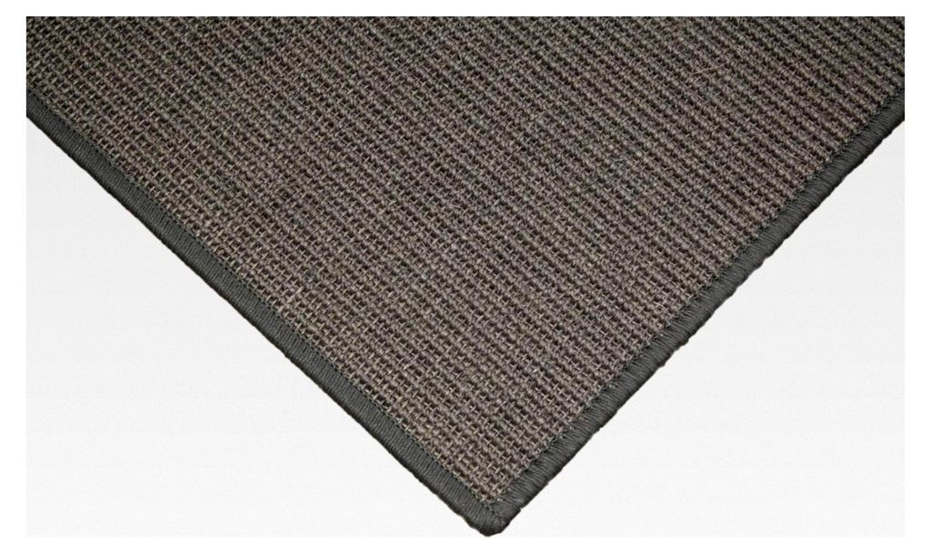 Sisal-Teppich grau 100% Sisal gekettelt - Verschiedene Größen (100 x 200 cm)