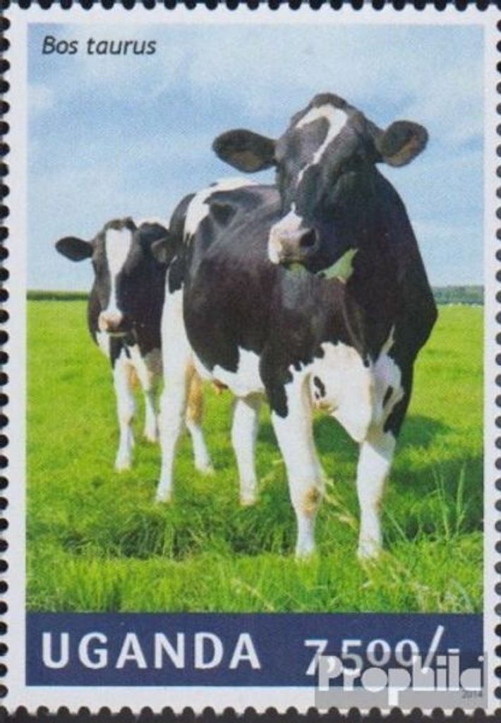 Briefmarken Uganda 2014 Mi 3294 (kompl.Ausg.) postfrisch Tiere vom Bauernhof