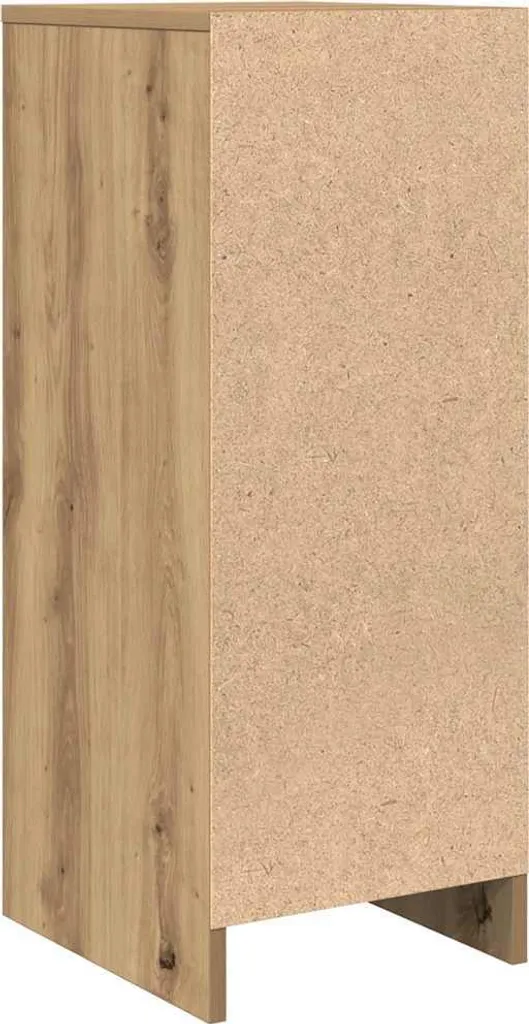 SYFAX™ Credenza Rovere Artigianale 29,5x34x76 cm in Legno Multistrato - 7