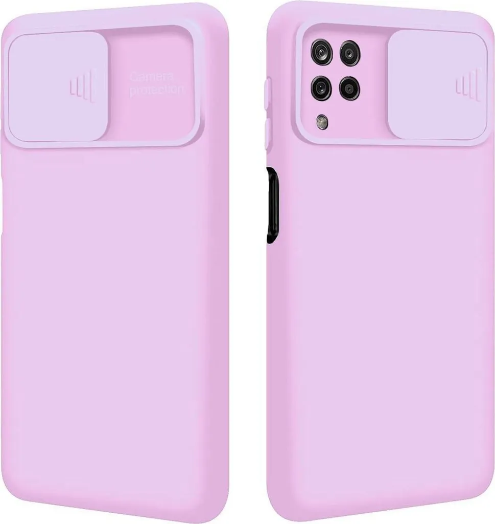 Cover Viola Samsung A22 4G Cofi1453®: Protezione Chic CamShield