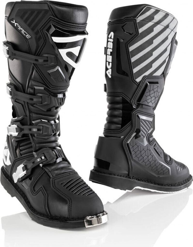 Acerbis X-Race Motocross Stiefel Farbe: Schwarz, Grösse: 44