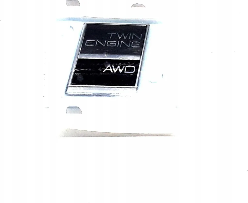 Insigne Volvo Twin Engine AWD Chromé pour XC60 S60 V60 Qualité OE