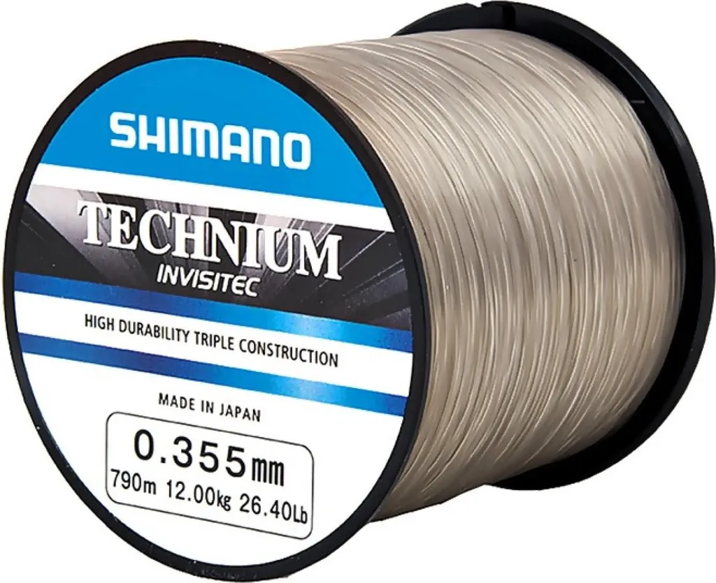 Fil Shimano Technium Invisi 5000m pour Pêche de la Carpe en Longue Distance