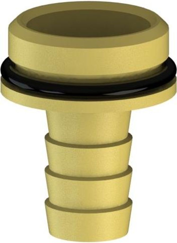 Js Vaterteil Mit Wulst U.dichtung 1/2"X3/4", Messing
