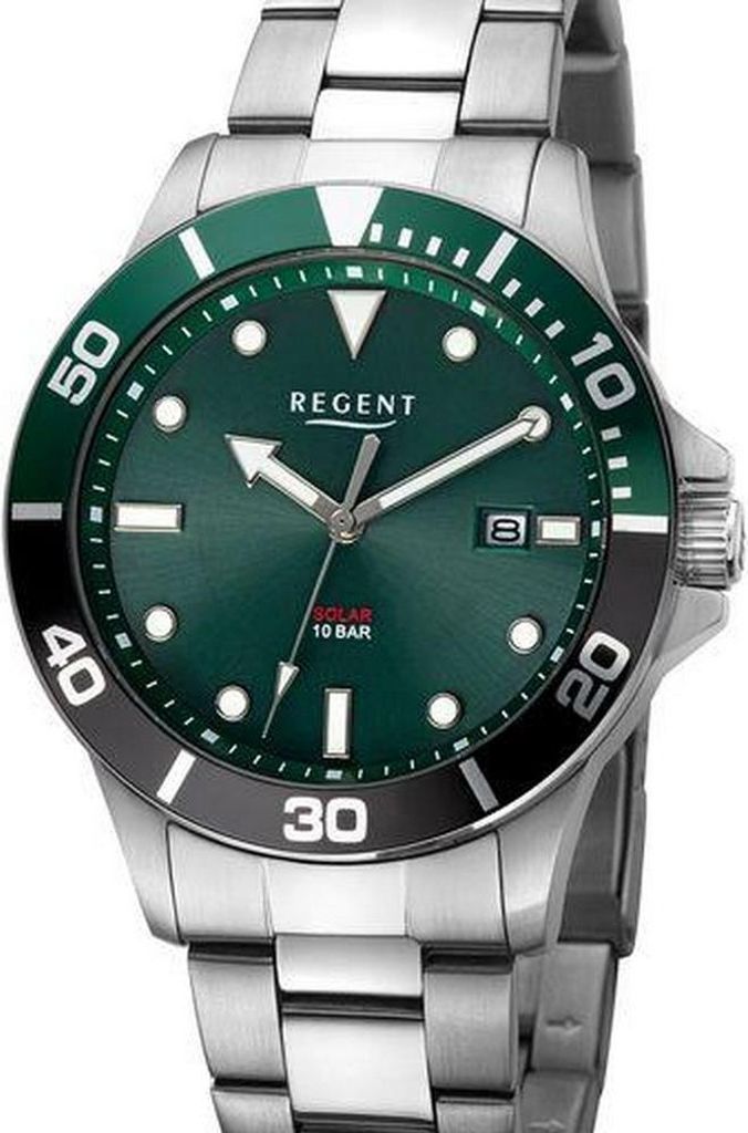Regent - F-1544 - Armbanduhr - Solaruhr - Herren