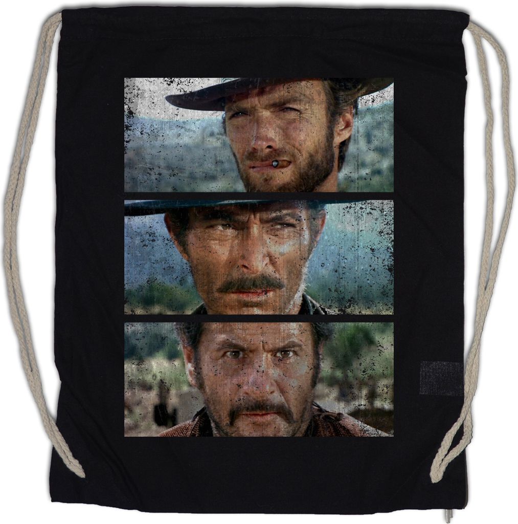 Urban Backwoods The Good The Bad And The Ugly, Turnbeutel, Farbe: Schwarz