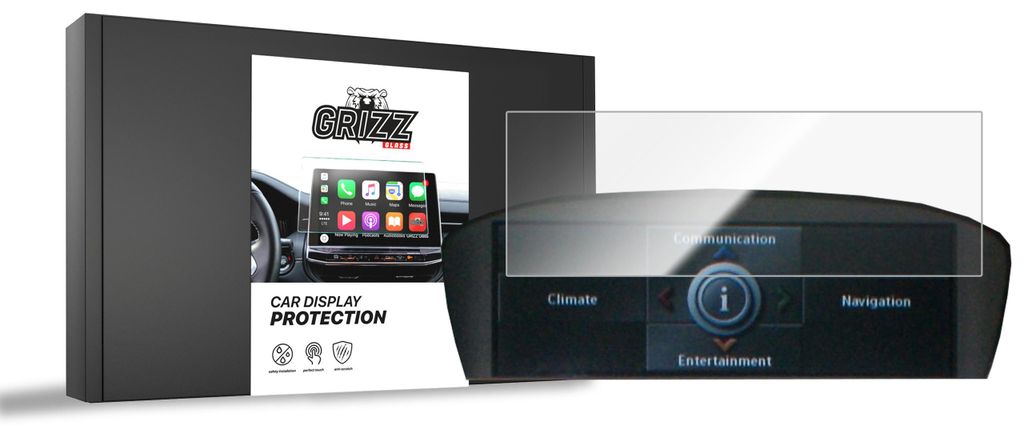 Keramische Autodisplayfolie für BMW 5 E60 8,8" (2003-2010), Grizz Protector