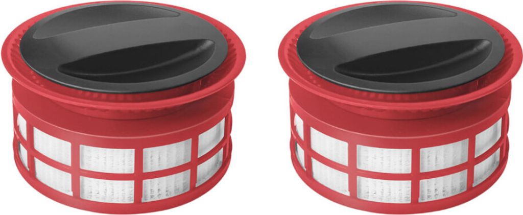 2x Trade-Shop Hinterer HEPA-Filter / Heckfilter / Filterpatrone kompatibel mit Xiaomi Roborock H6, H7 Staubsauger Stielstaubsauger