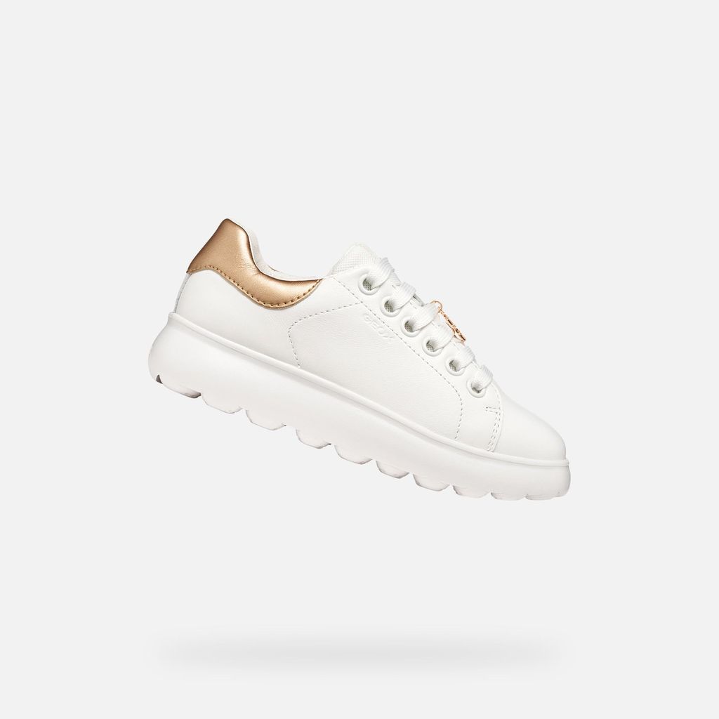 Geox Weiße Puffypop-Sneaker für Mädchen 37