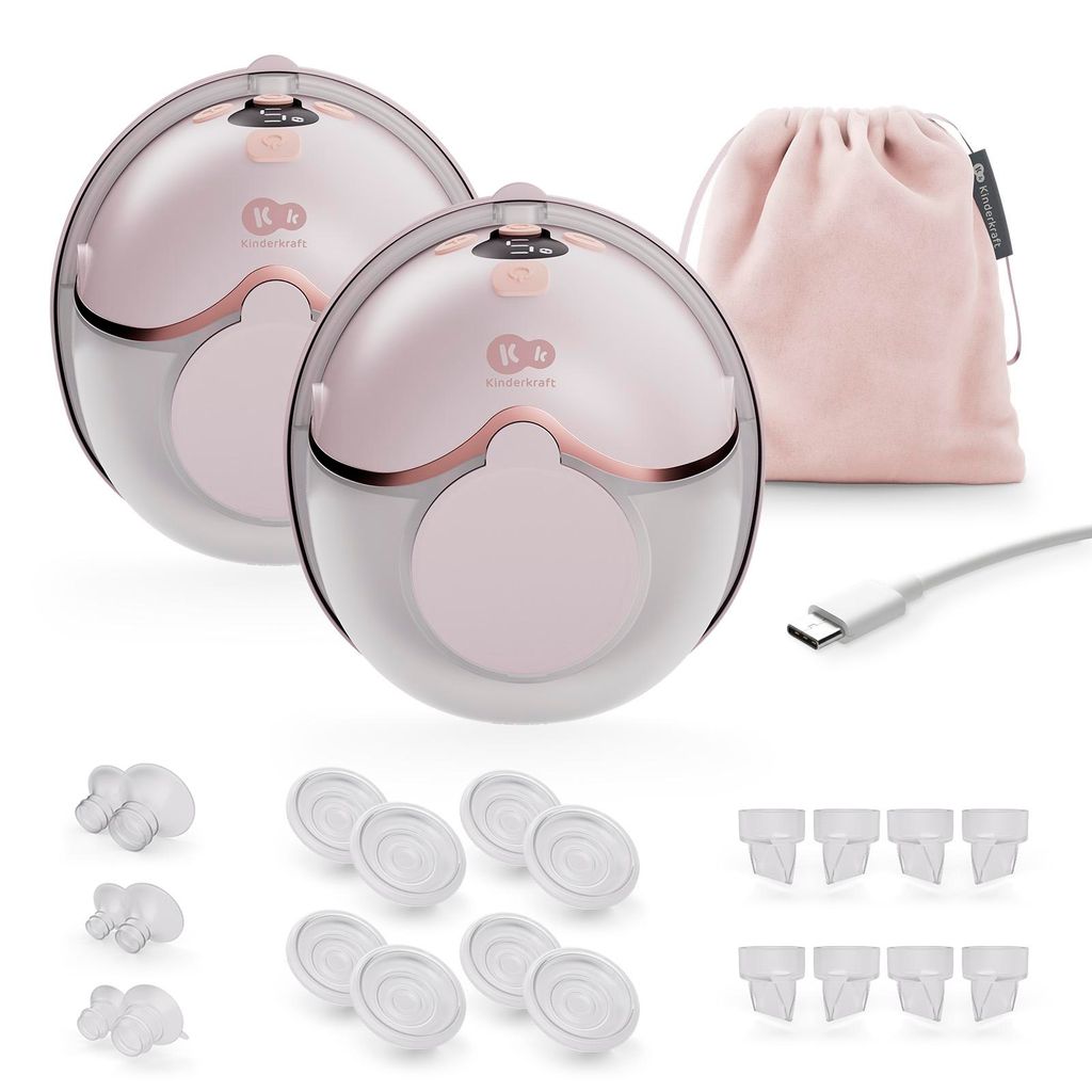 Kinderkraft MAMAFLOW Doppia pompa per il latte elettrica, Immagine del prodotto 