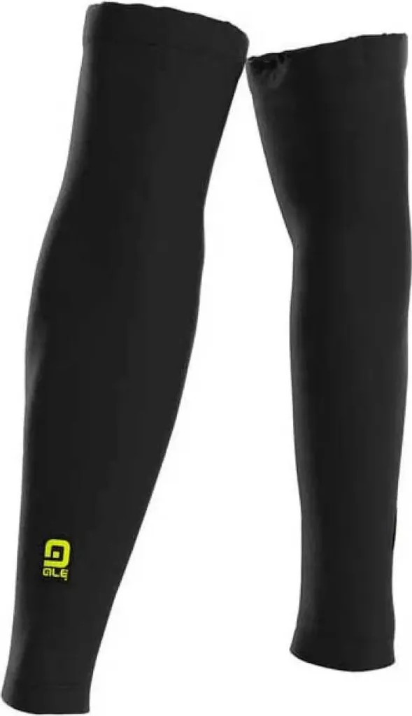 Chauffe-bras de Vélo Alé Plus Noir S Idéal pour Sorties Fraîches