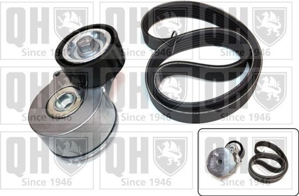 QUINTON HAZELL QDK80 Keilrippenriemensatz passend für PEUGEOT 307 (3A/C)