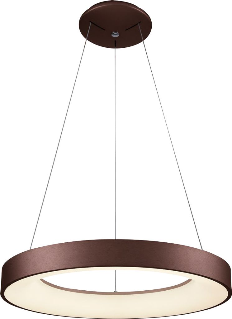 LED lustr LUXERA Gentis 1x40W 2400lm 4000K bílý Obrázek produktu 