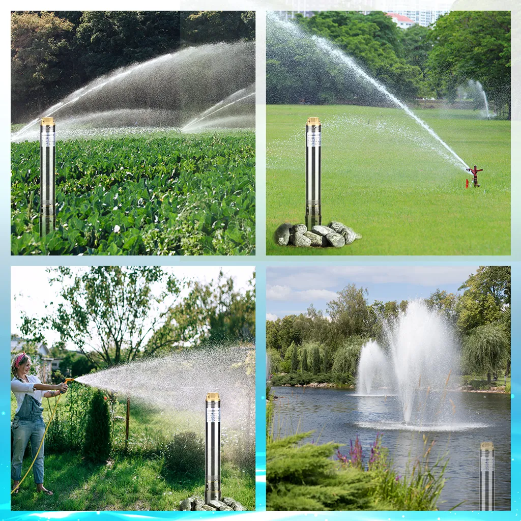 Pompe de puits profond pour alimentation maison et récupération eau - 11