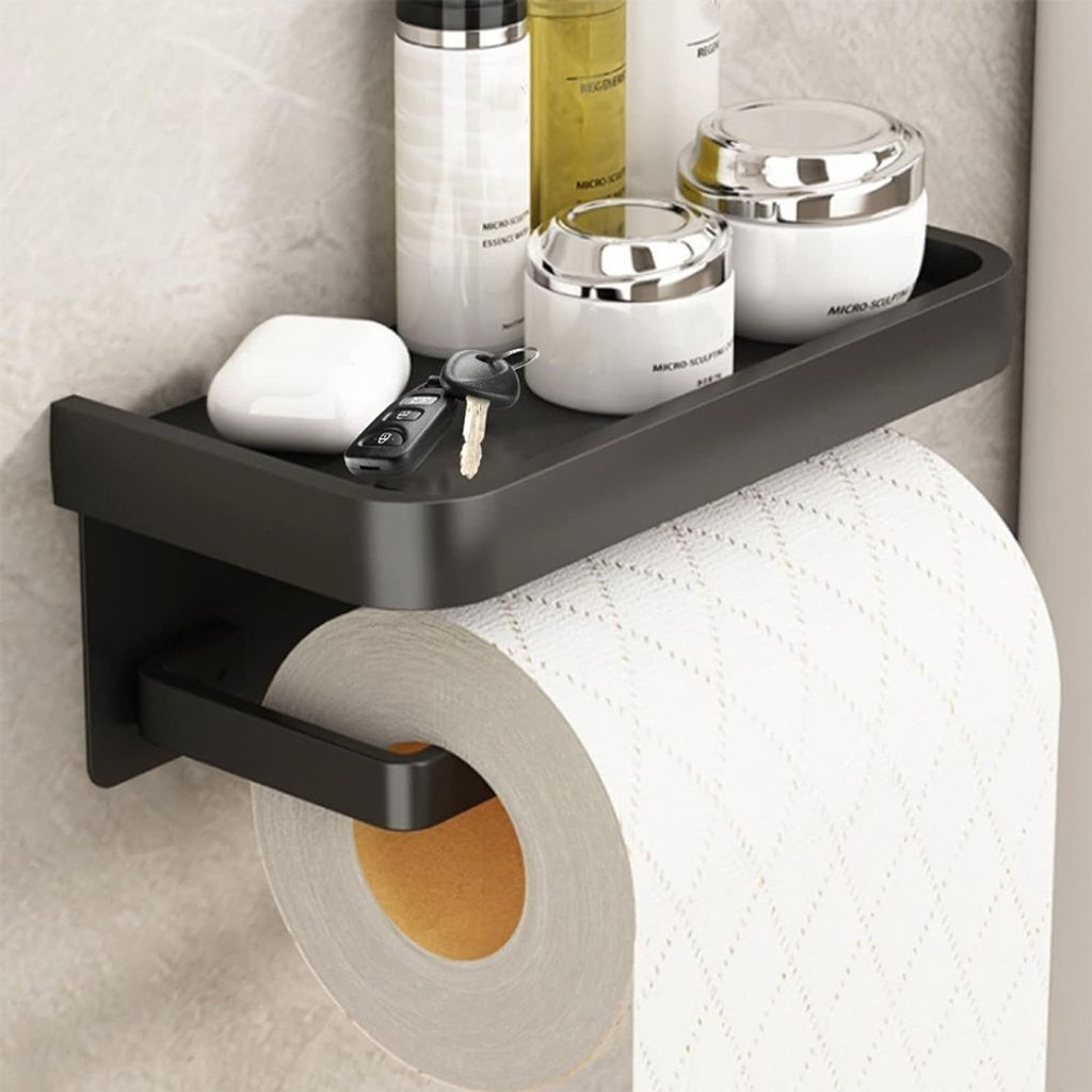Selbstklebender Toilettenpapierhalter – Edelstahl, 16 Cm, Kein Bohren, Für Fliesen & Glas