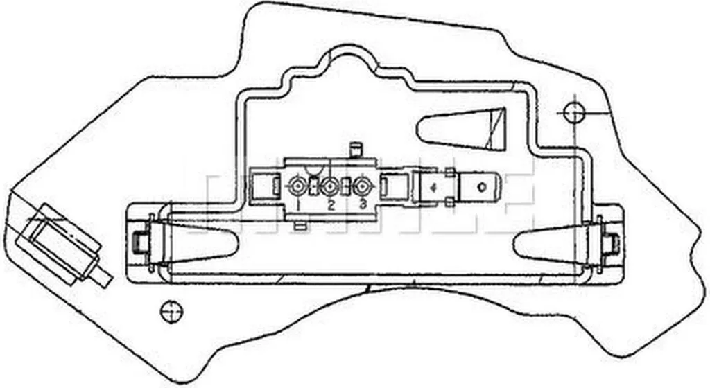 Module de Commande Chauffage MAHLE ABR 28 000P à Régulation Continue - 11