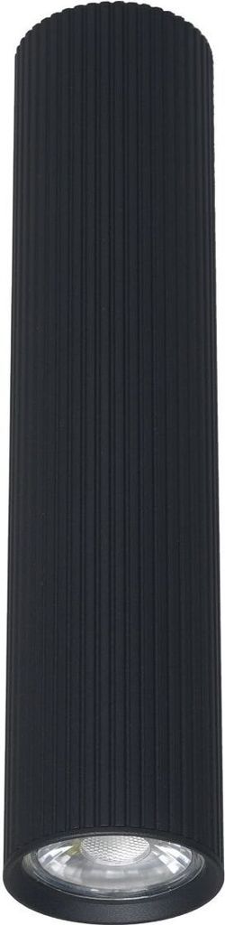 Deckenspot Metall rund Ø 5,5 cm Aufputz Schwarz GU10 Spot Lampe Decke
