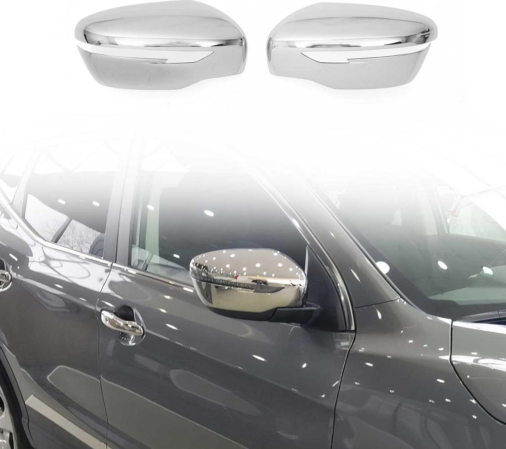 Coques de Rétroviseurs pour Nissan Qashqai 2014-2021 en ABS Image du produit 
