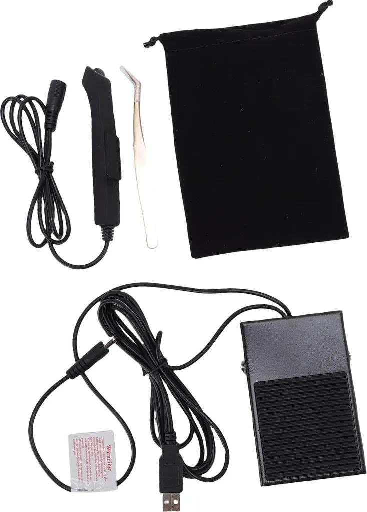Lampe LED UV pour extension de cils et nail art avec commande au pied 5W