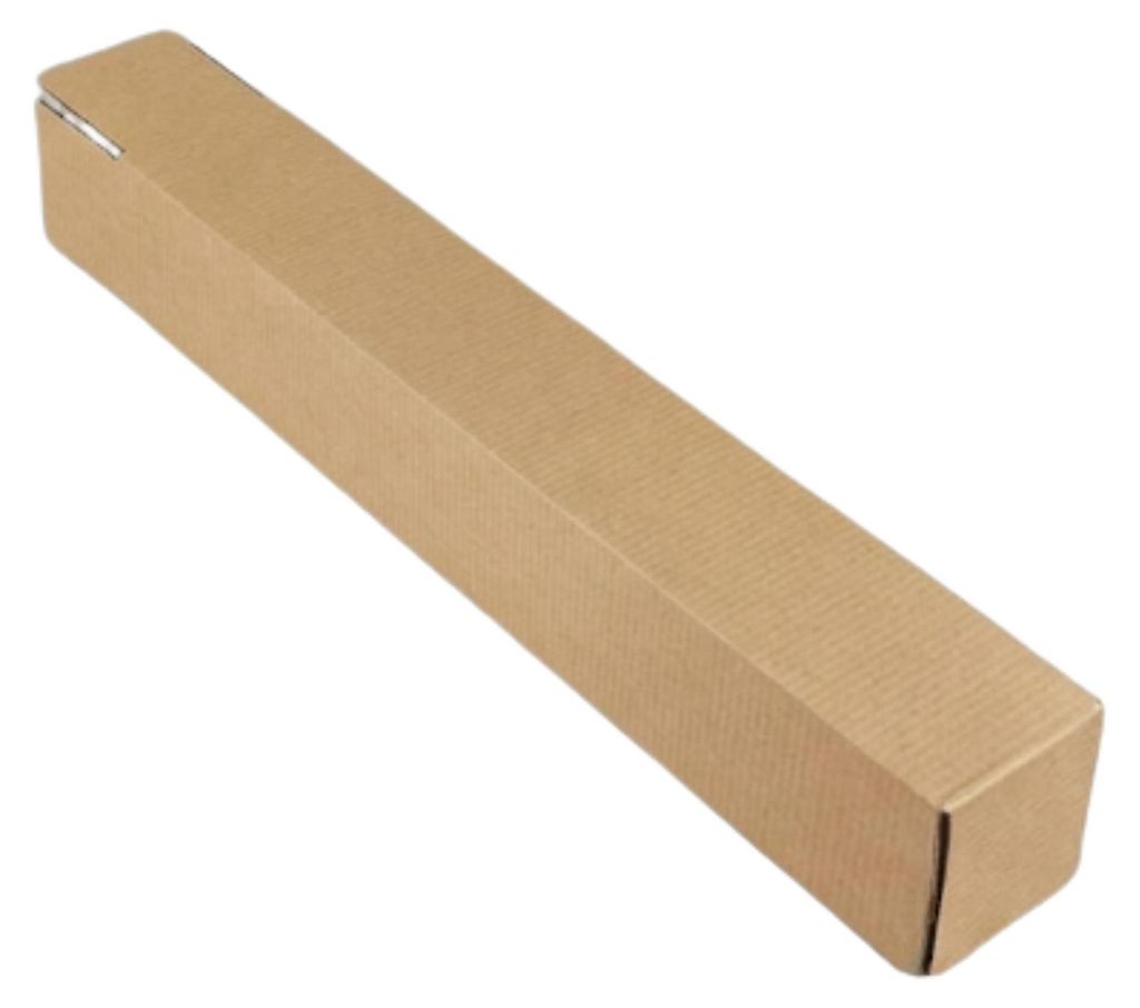 KAPAK Quadratische Versandhülse Braun 110x100x530 cm Produktbild 