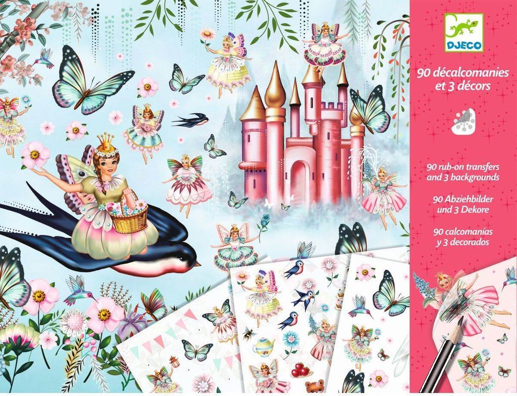 DJECO Satz kursive Bilder - Mä rchenserie