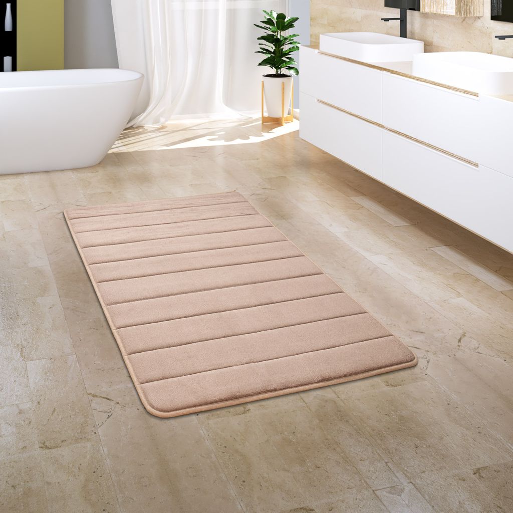 Tapis de salle de bain Tapis de bain Tapis de bain moelleux Image du produit 