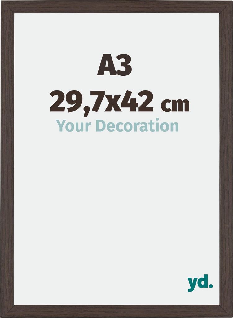 A product image of a picture frame with text indicating its size and branding.