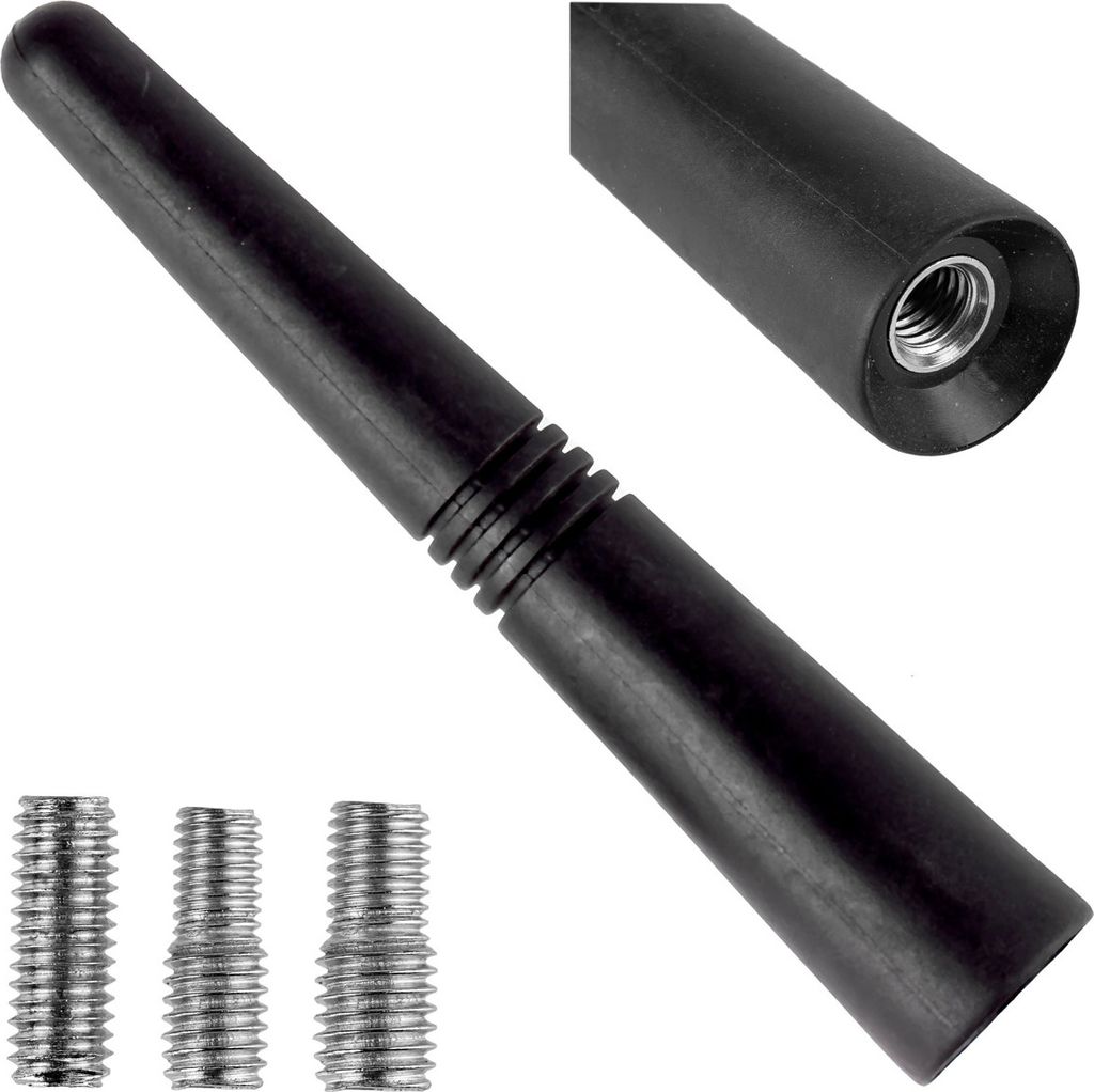 Adattatore Universale Auto Whip Mast Antenne Kurz 9Cm Immagine del prodotto 