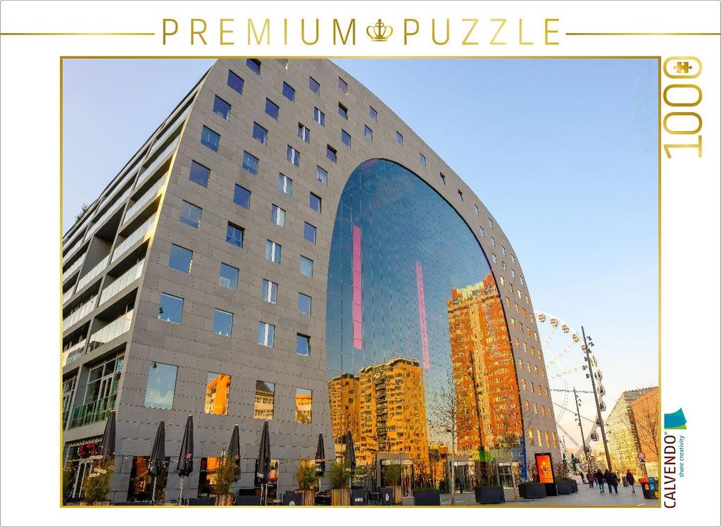CALVENDO Puzzle Rotterdam | 1000 Teile Lege-Größe 64x48cm Foto-Puzzle für glückliche Stunden