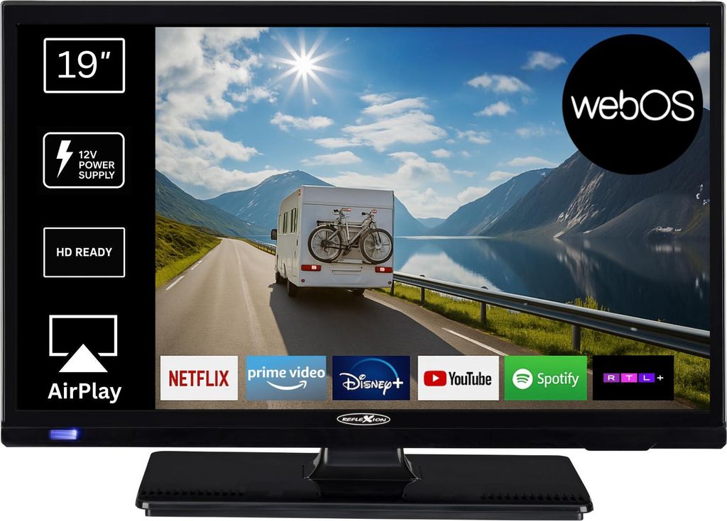 Reflexion LED19IBT, 48,3 cm (19"), 1366 x 768 Pixel, HD, Produktbild 