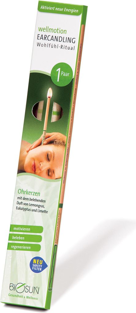 Ohrkerzen Biosun wellmotion Filter Neu 2015 2 St