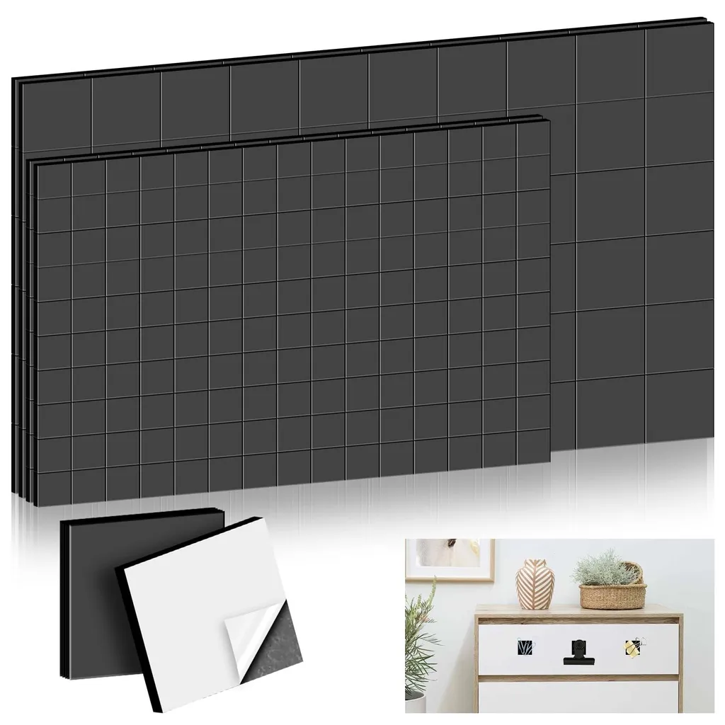 Feuilles Magnétiques pour Tableau Blanc et École - 420 Aimants Adhésifs