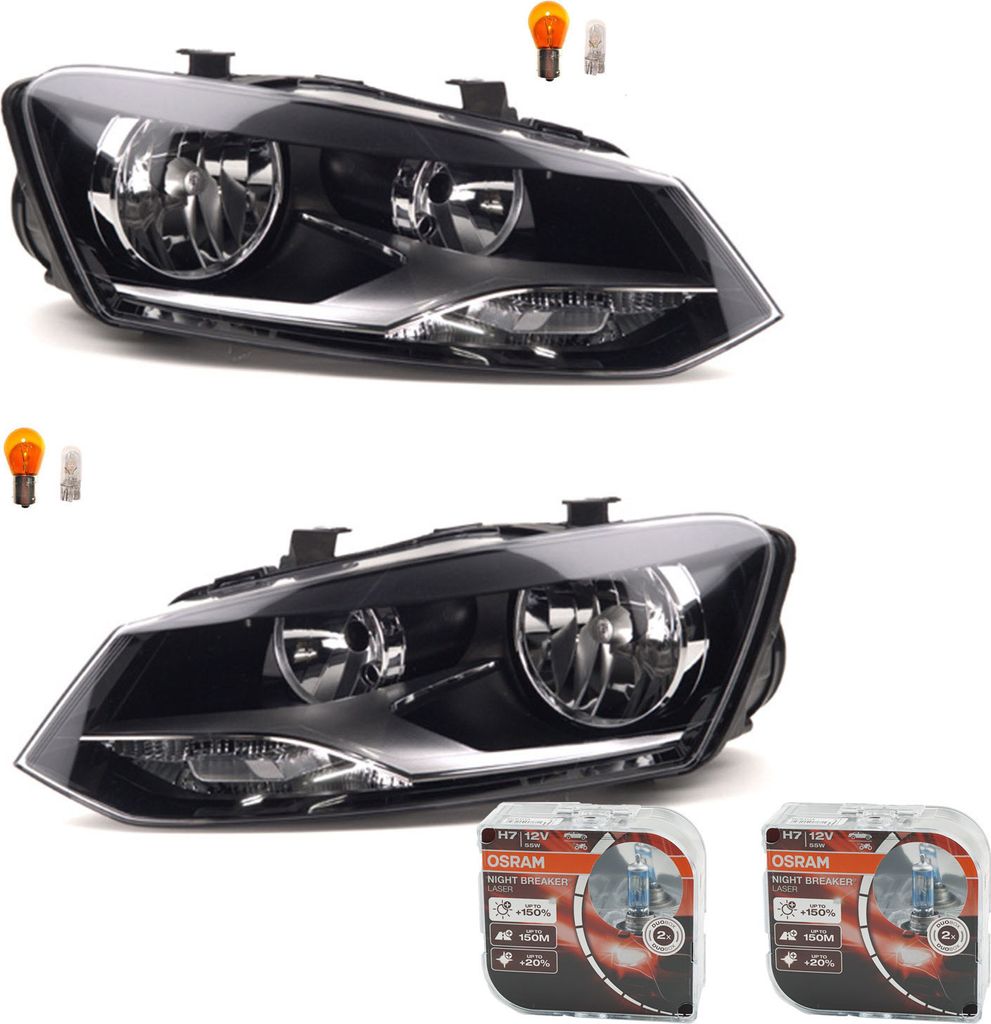 Johns, Fari + Laser Osram Night Breaker adatto per VW Polo Immagine del prodotto 