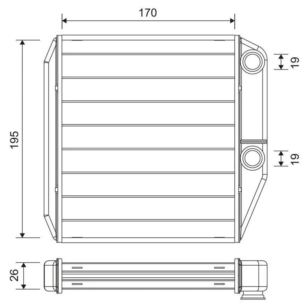 Chauffage Fiat 500L en panne ? Radiateur Valeo 811600 pour Réparation