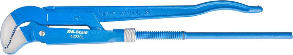SW-Stahl 42230L Eckrohrzange mit "S-Maul" 2 Zoll