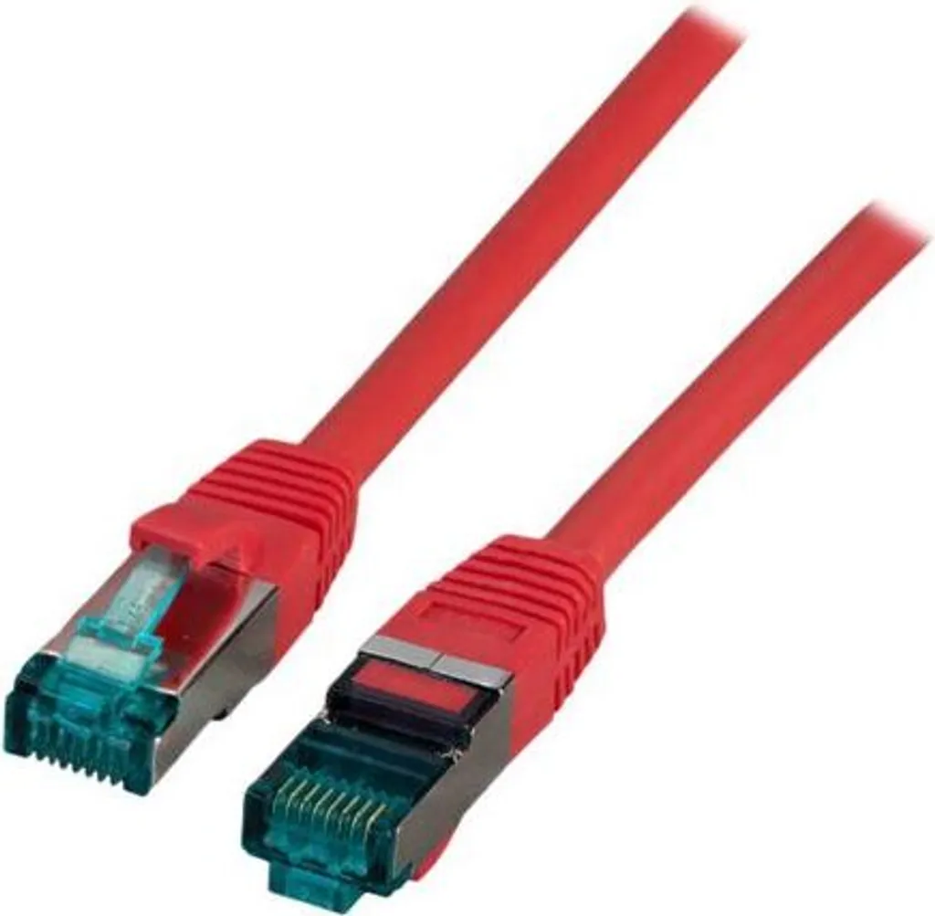 EFB Patch Cable S/FTP Cat.6A 0,15m Marrone LSZH Professionale