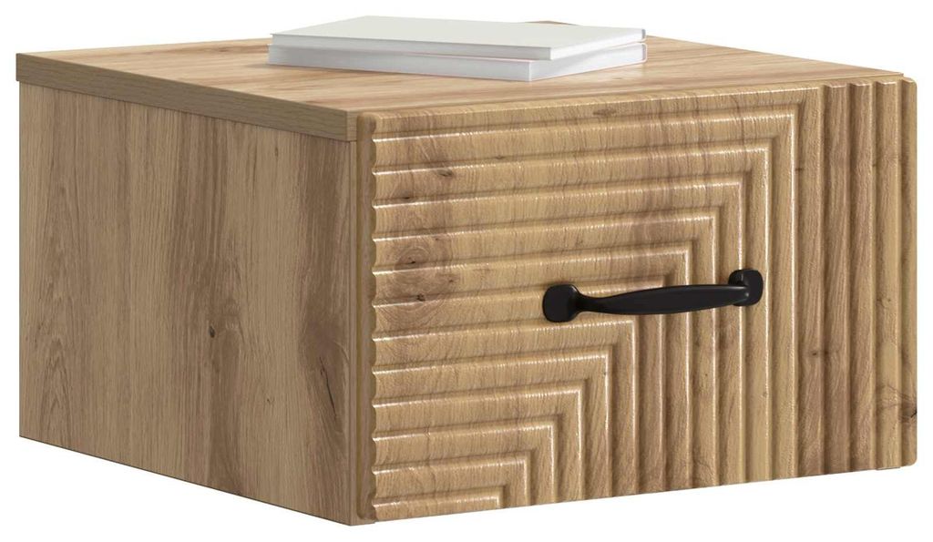 Maison Exclusive - Wandmontierter Nachttisch Artisan-Eiche 34,5 x 33 x 20 cm