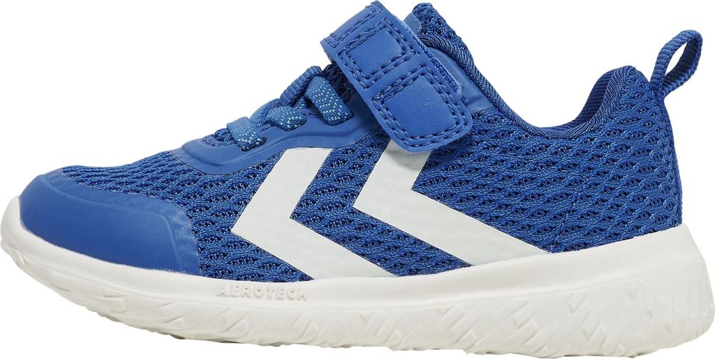 hummel Uni Baby ACTUS RECYCLED Kinder Sneaker, Farbe:Lapis Blue Saffron, Größe:19