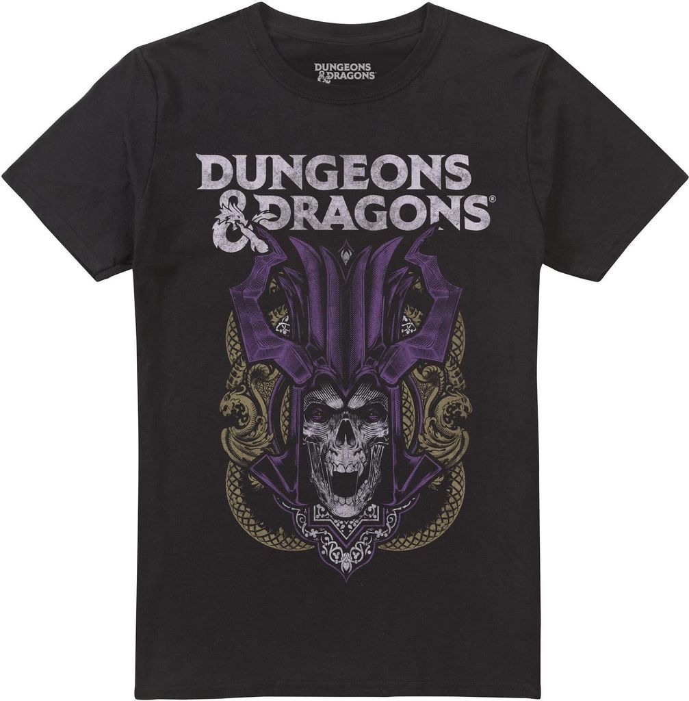 Dungeons & Dragons - T-Shirt für Herren TV4987 (3XL) (Schwarz)
