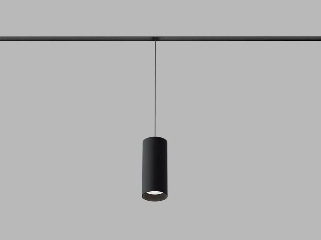 Luminaire rail anti-éblouissement MAG LUKY Z Noir DALI 20W 4000K UGR