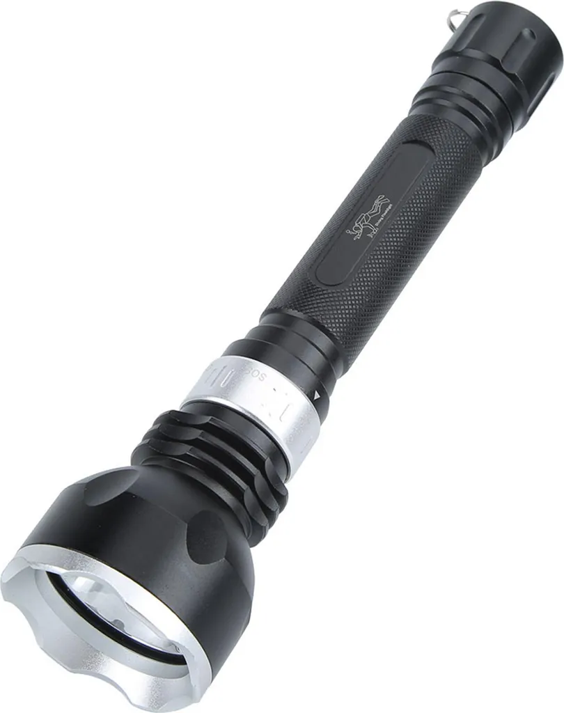 Lampe de poche de plongée P1 LED en alliage d'aluminium étanche 100m
