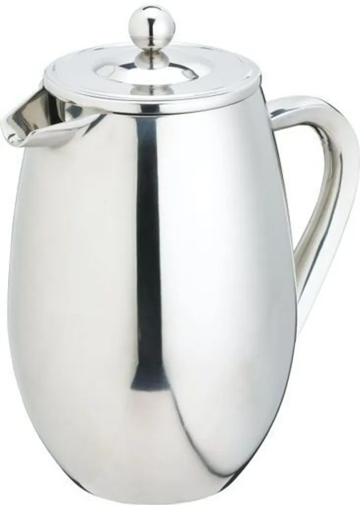 La Cafetière Caffettiera in acciaio inox - A doppia parete - Isolata - 1 litro / 7 tazze