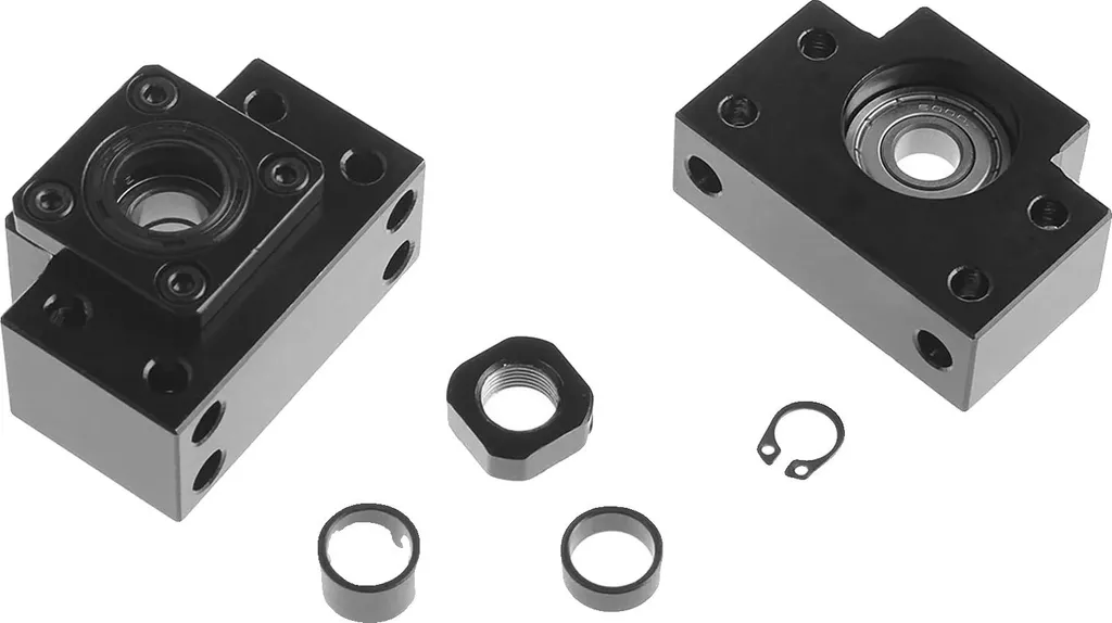 Support de fixation pour broche CNC diamètre 20 mm robuste et adaptable